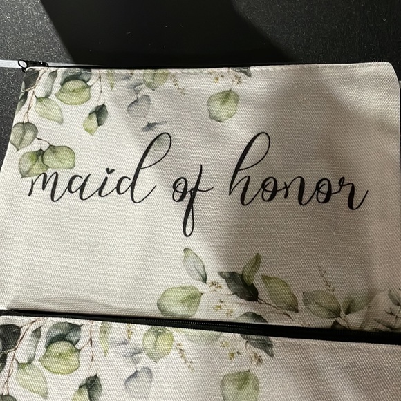 Wedding bridesmaid pounch bag - Picture 2 of 5